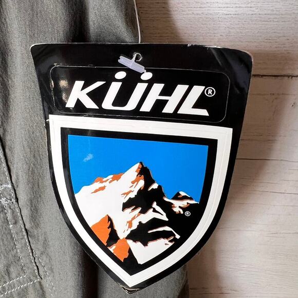 Kuhl Skirt Womens Size 10 Olive Green Khaki Carbon Kontra Outdoor Hiking - Picture 15 of 16